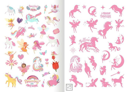 Ars Edition Metallic- und Leuchtsticker sortiert