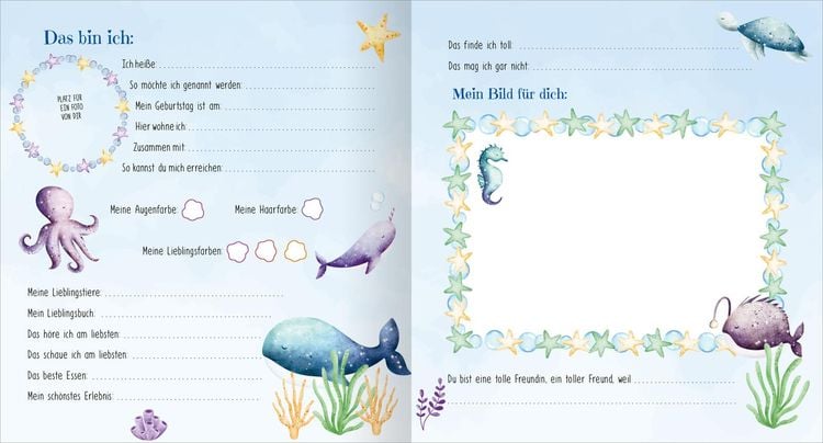 Ars Edition Meine liebsten Freunde - Meerjungfrau