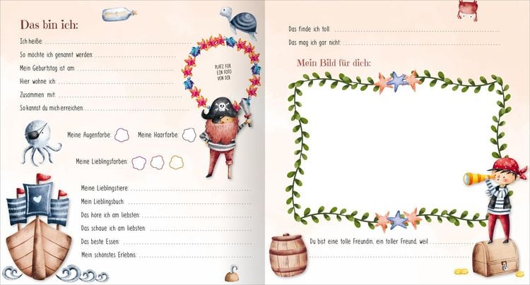 Ars Edition Meine liebsten Freunde - Meerjungfrau