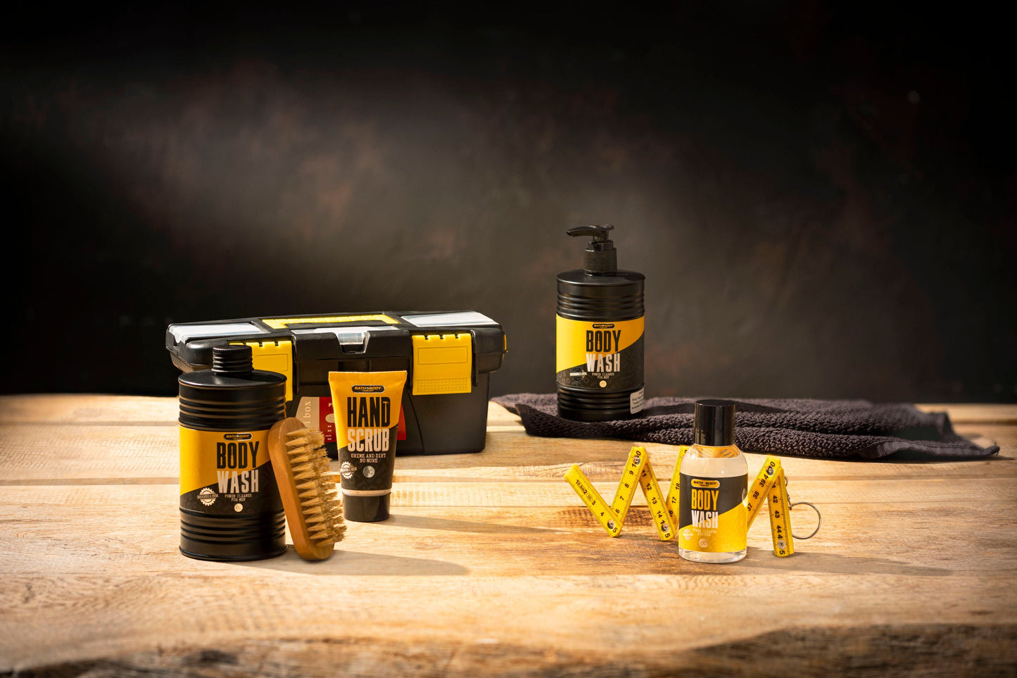 Badeset "BATH + BODY TOOLKIT" in Werkzeugkoffer