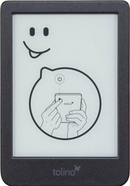 tolino Shine (6", 16 GB, Schwarz)
