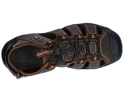 LICO Trekking-Sandale "Heinz" (Grösse: 46) dunkelbraun