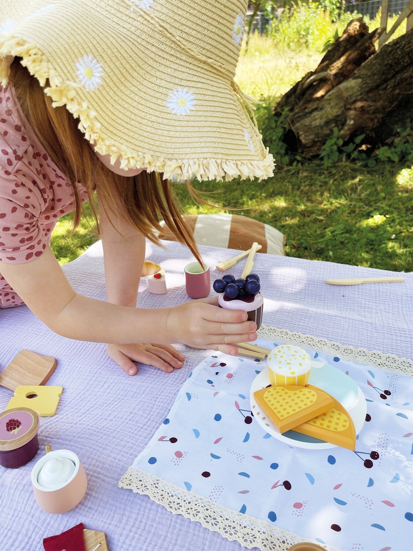 Picknickkorb TASTY 24-teilig