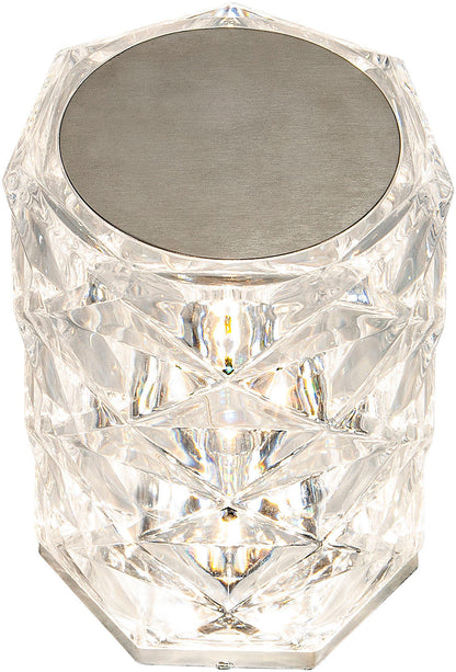 LED-Tischlampe "Crystal" mit Touchfunktion