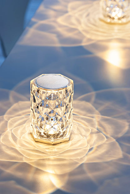 LED-Tischlampe "Crystal" mit Touchfunktion