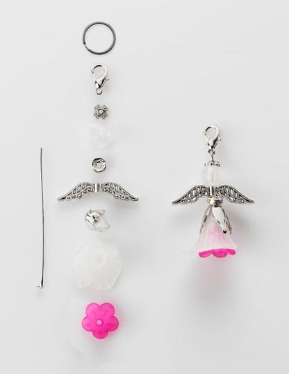 Bastelset Perlen-Engel "Blütenelfen" 144-teilig