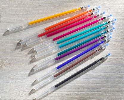 Kombi-Set Tintenroller radierbar 12er Set + 12 Nachfüllminen