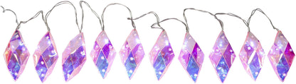 LED-Lichterkette "Pink Diamond" 135 cm