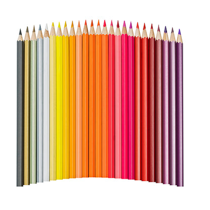 Aquarell-Buntstifte-Set "Zaubersterne" 75-teilig