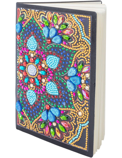 Diamond Painting Notizbuch "Sparkling Mandala" DIN A5