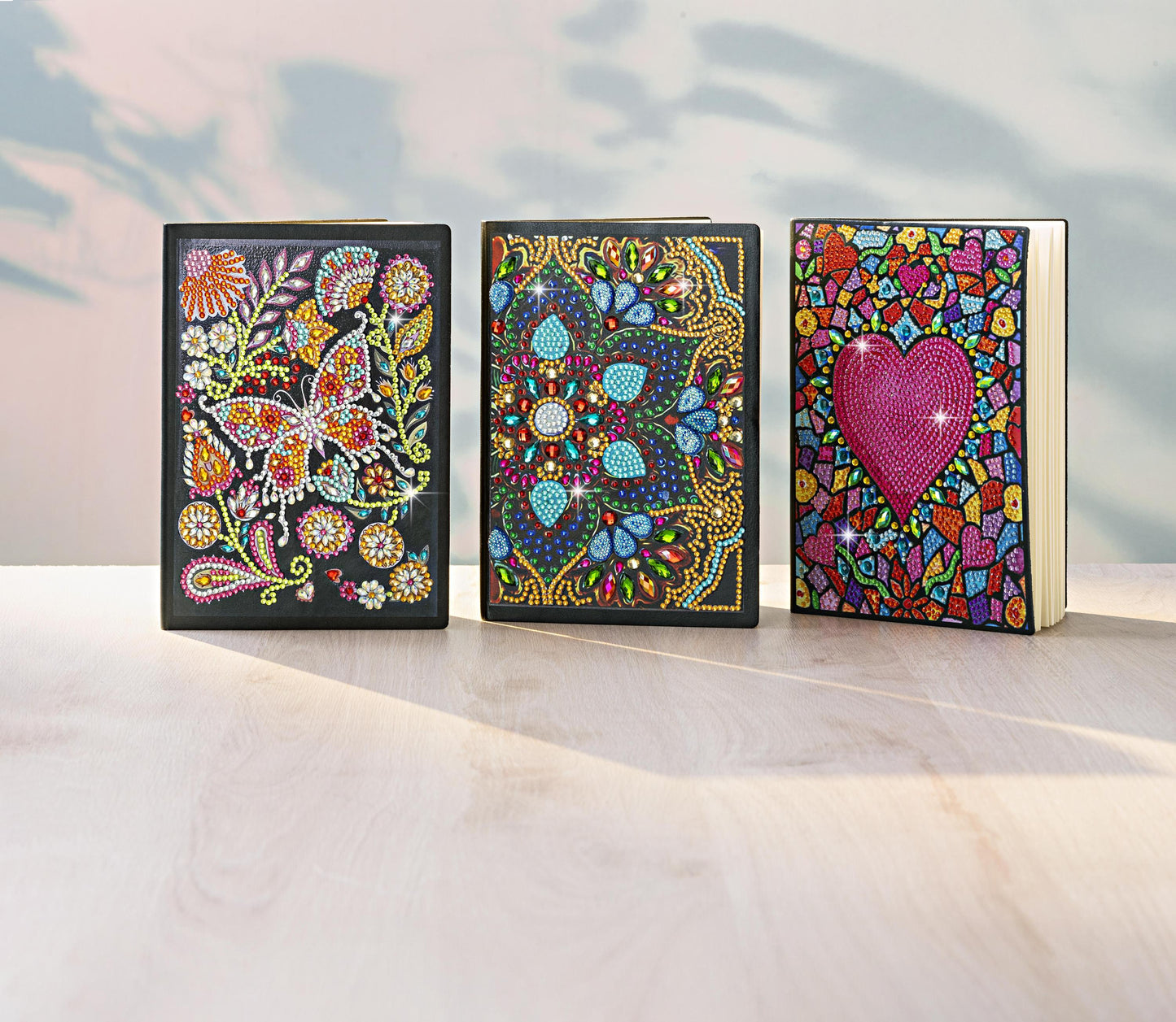 Diamond Painting Notizbuch "Sparkling Mandala" DIN A5