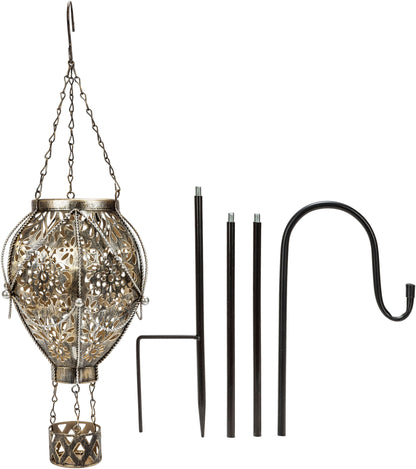 Solar-Gartenstecker "Heissluftballon" 102 cm