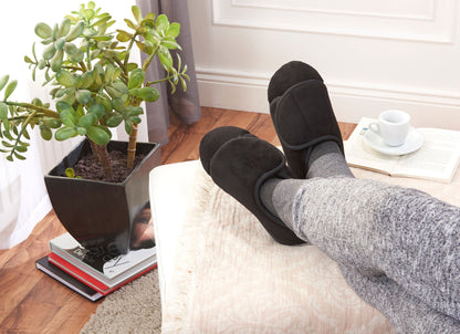 Klett-Hausschuhe, schwarz (Grösse: 42 - 43)