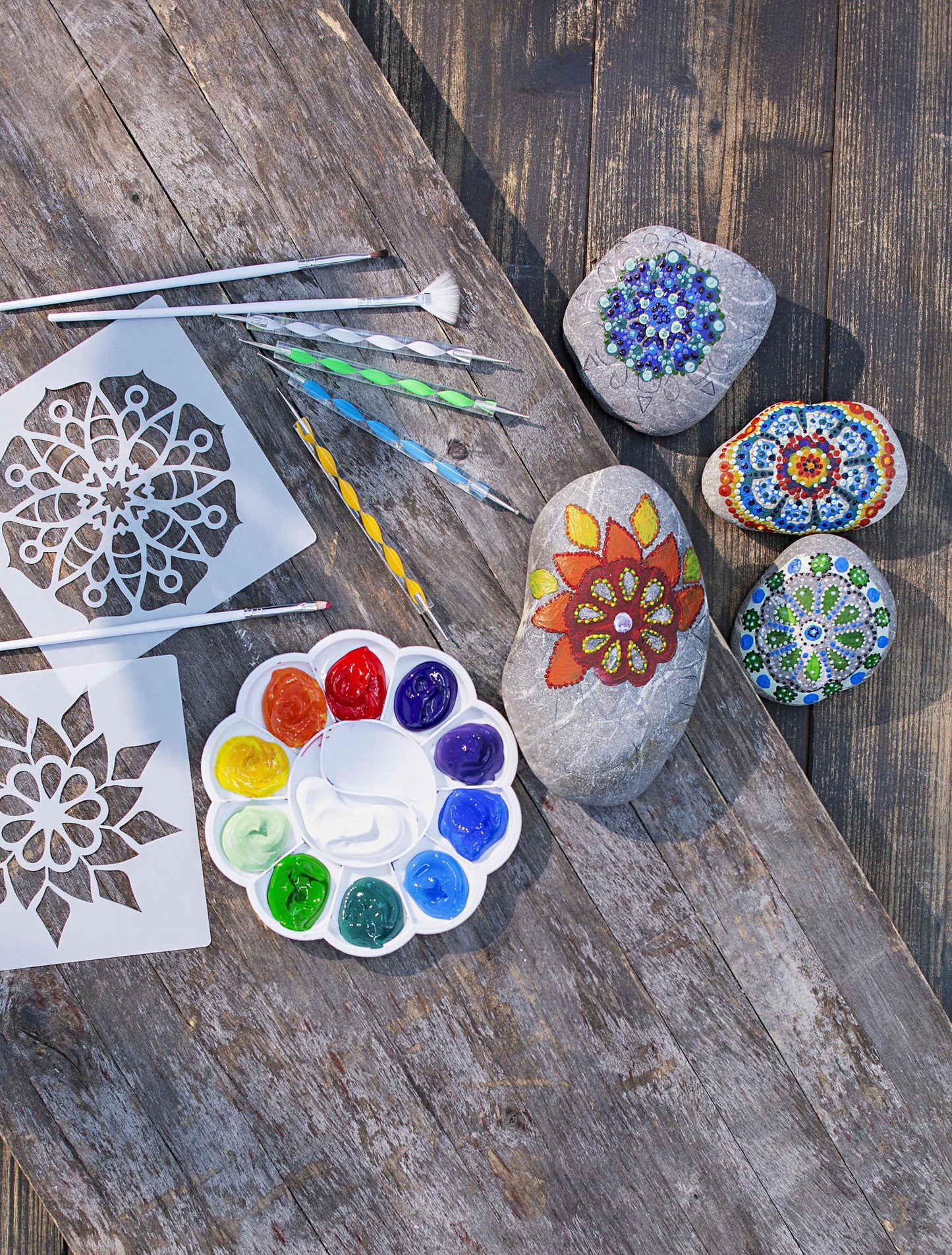 Bastelset "Mandala Dotting" 33 -teilig