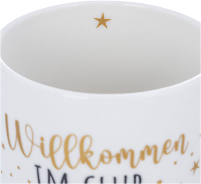 Tasse "Club der alten Schachteln" (Alter: 50 Jahre)