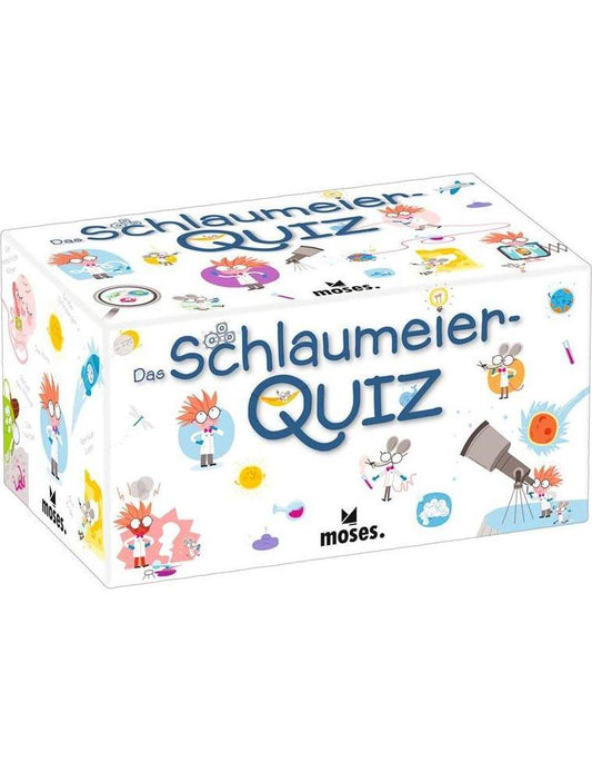 Moses MOS09211 - Das Schlaumeier-Quiz, für 2 oder mehr Spieler, ab 12 Jahren (DE-Ausgabe)