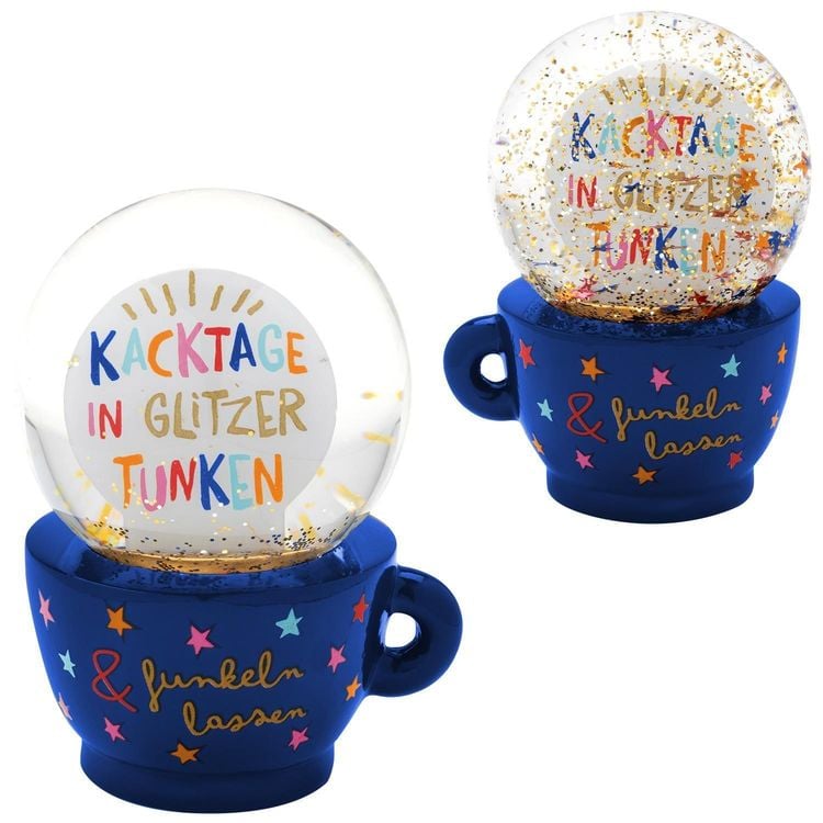 Traumkugel "Kacktage in Glitzer tunken &
