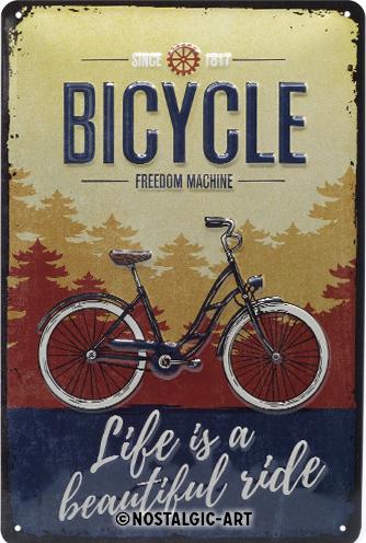 Nostalgic-Art Merchandising Schild Beautiful Ride 20x30cm (20 x 30 cm)