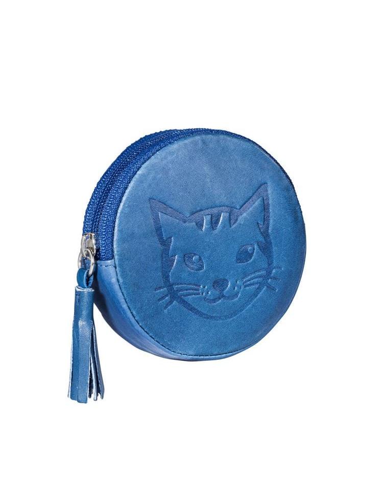 HJP Börse "Mira" Leder jeansblau