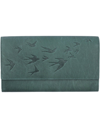 HJP Geldbörse Damen Schwalbe, salbei