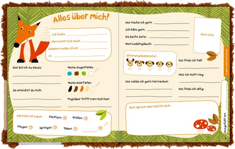 Freundebuch - Kuschelfreunde -  Meine Fr