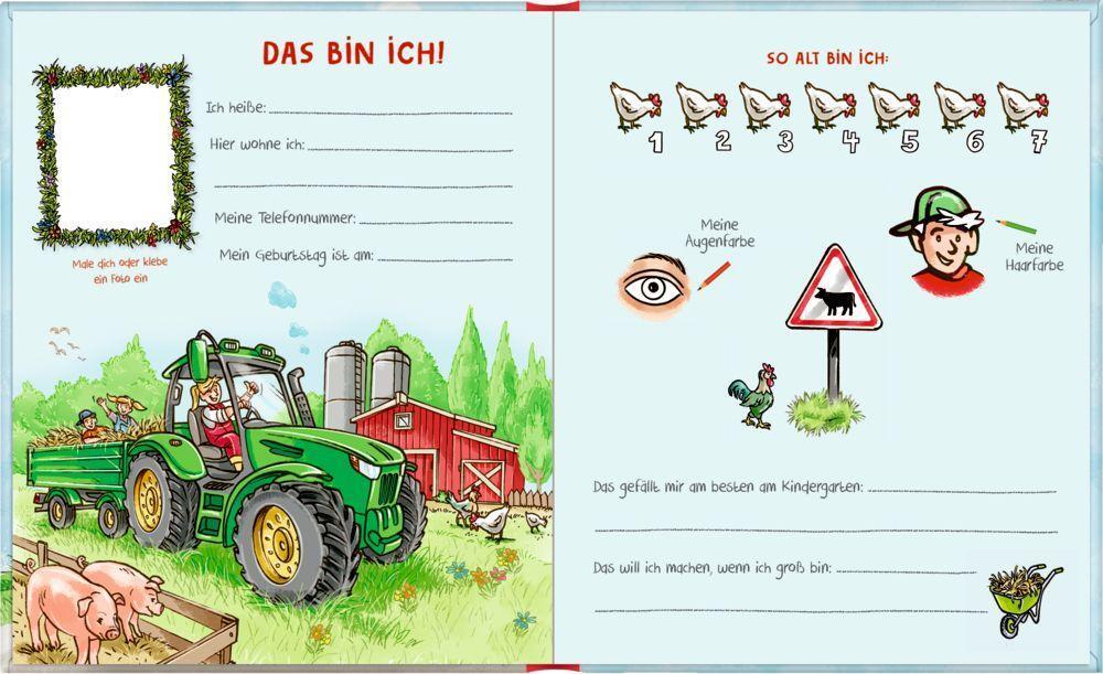 Coppenrath Freundebuch Meine Kindergartenfreunde - Bunte Fahrzeuge (Deutsch, 2022, Dennis Mertz)