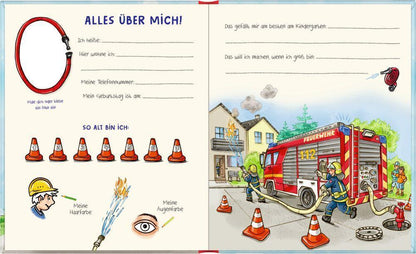 Coppenrath Freundebuch Meine Kindergartenfreunde - Bunte Fahrzeuge (Deutsch, 2022, Dennis Mertz)