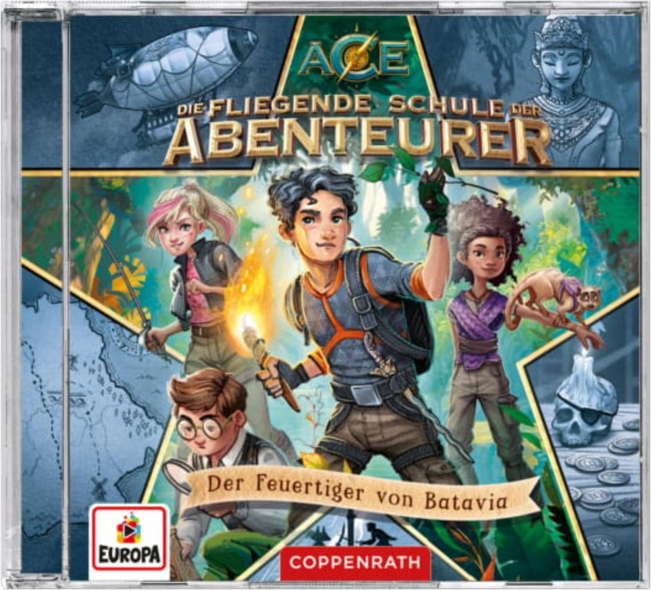 Coppenrath CD Hörspiel: Die fliegende Schule der Abenteurer (Bd. 1) (Thilo Petry-Lassak, Maximilian Meinzold, Deutsch)