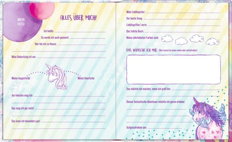 Coppenrath Schreibbuch Meine Freunde (Deutsch, 2017)