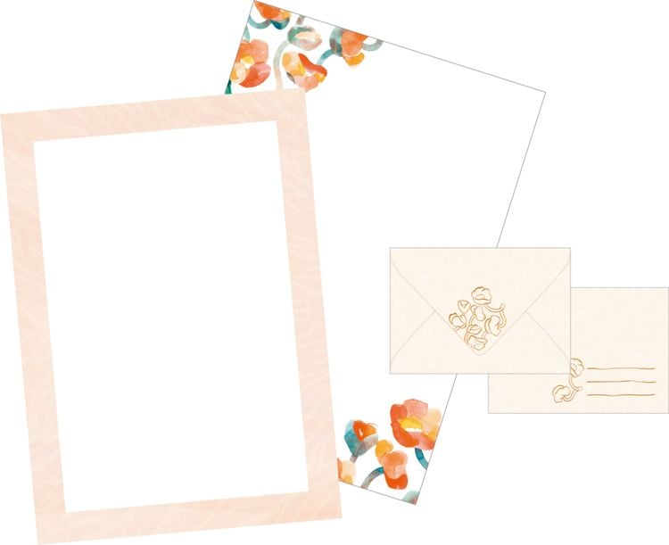 Briefpapier-Set - All about orange