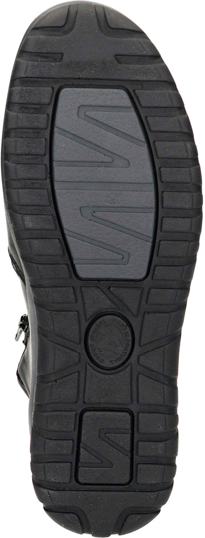 Comfortabel Damen-Stiefelette "Franziska", schwarz (Grösse: 37)