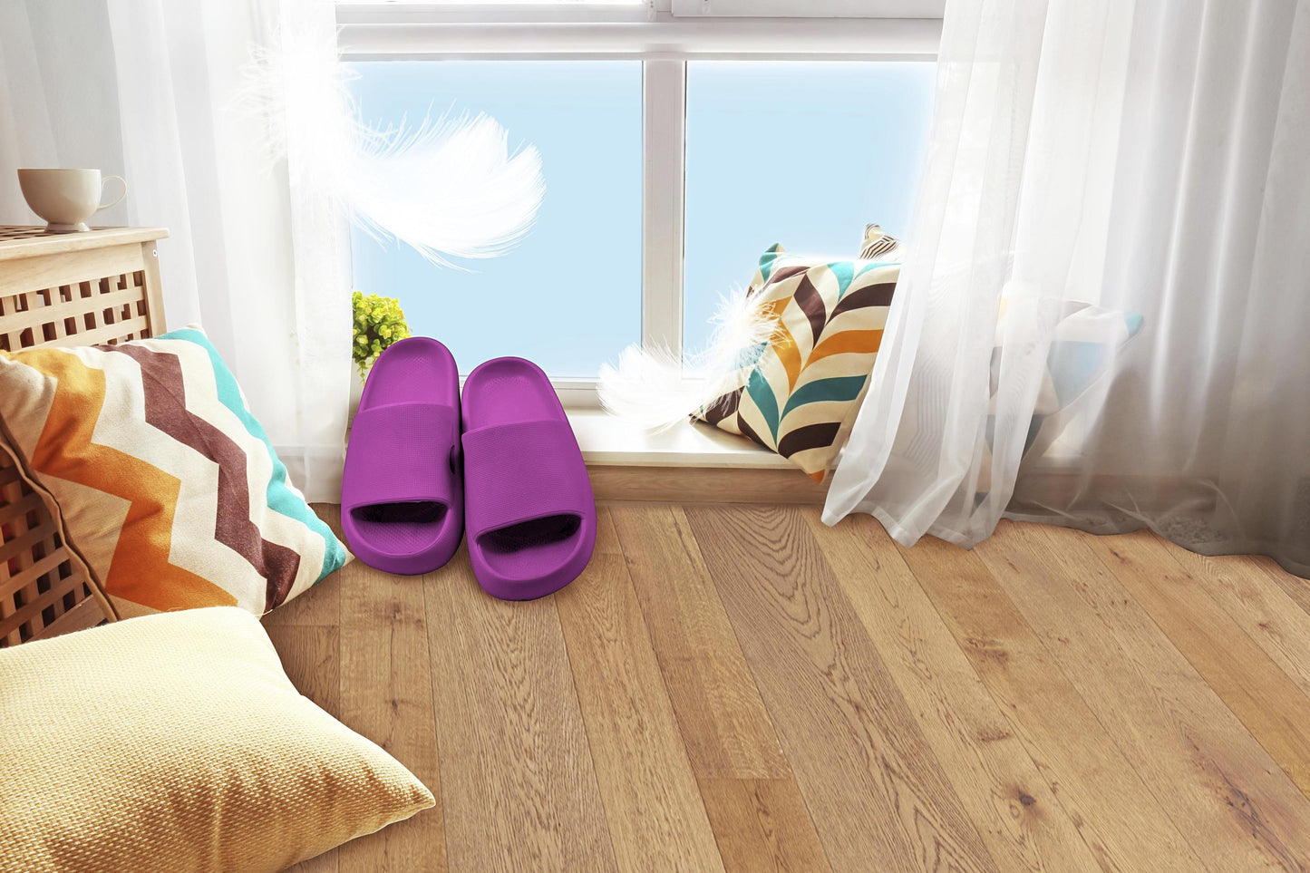 RelaxVital Wolken Slipper (Grösse: 40) beere