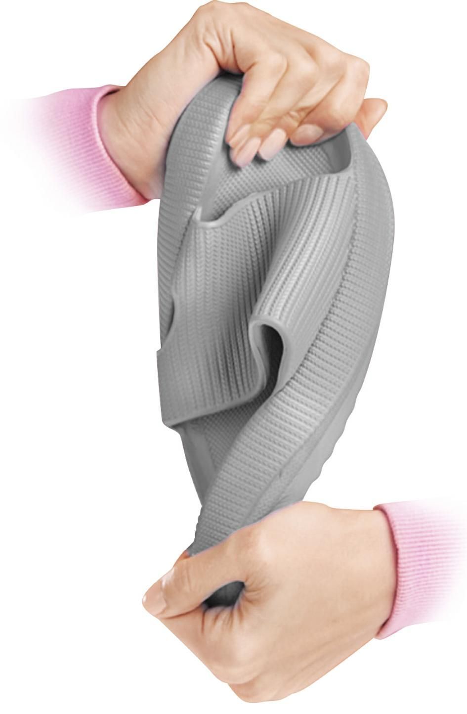 Relax Vital Wolken Slipper grau (Grösse: 37)