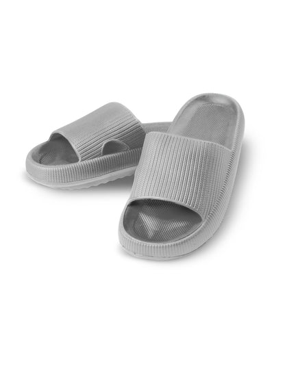 Relax Vital Wolken Slipper grau (Grösse: 39)