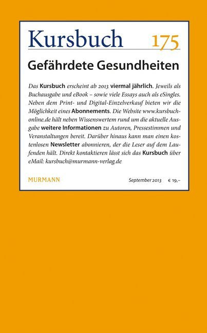 Kursbuch 175 (Armin Nassehi)