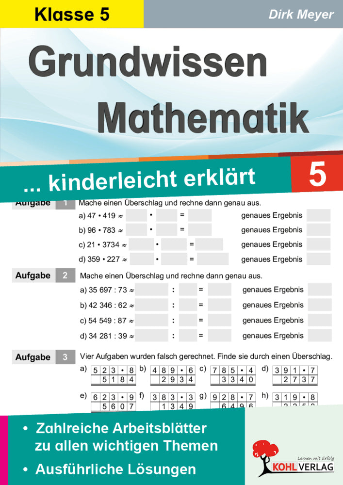 Grundwissen Mathematik 5. Schuljahr (Dirk Meyer)