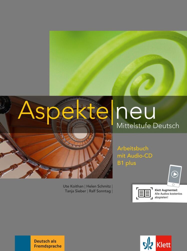 Aspekte neu Arbeitsbuch B1 plus, m. Audio-CD