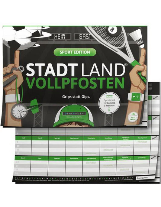 Denkriesen Stadt Land Vollpfosten - Grips statt Gips