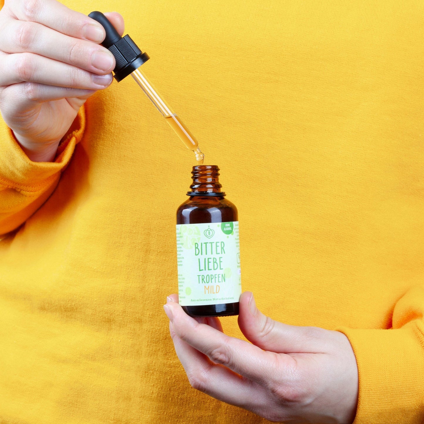 BitterLiebe Tropfen mild mit Bitterstoffen (50ml) - ohne Alkohol