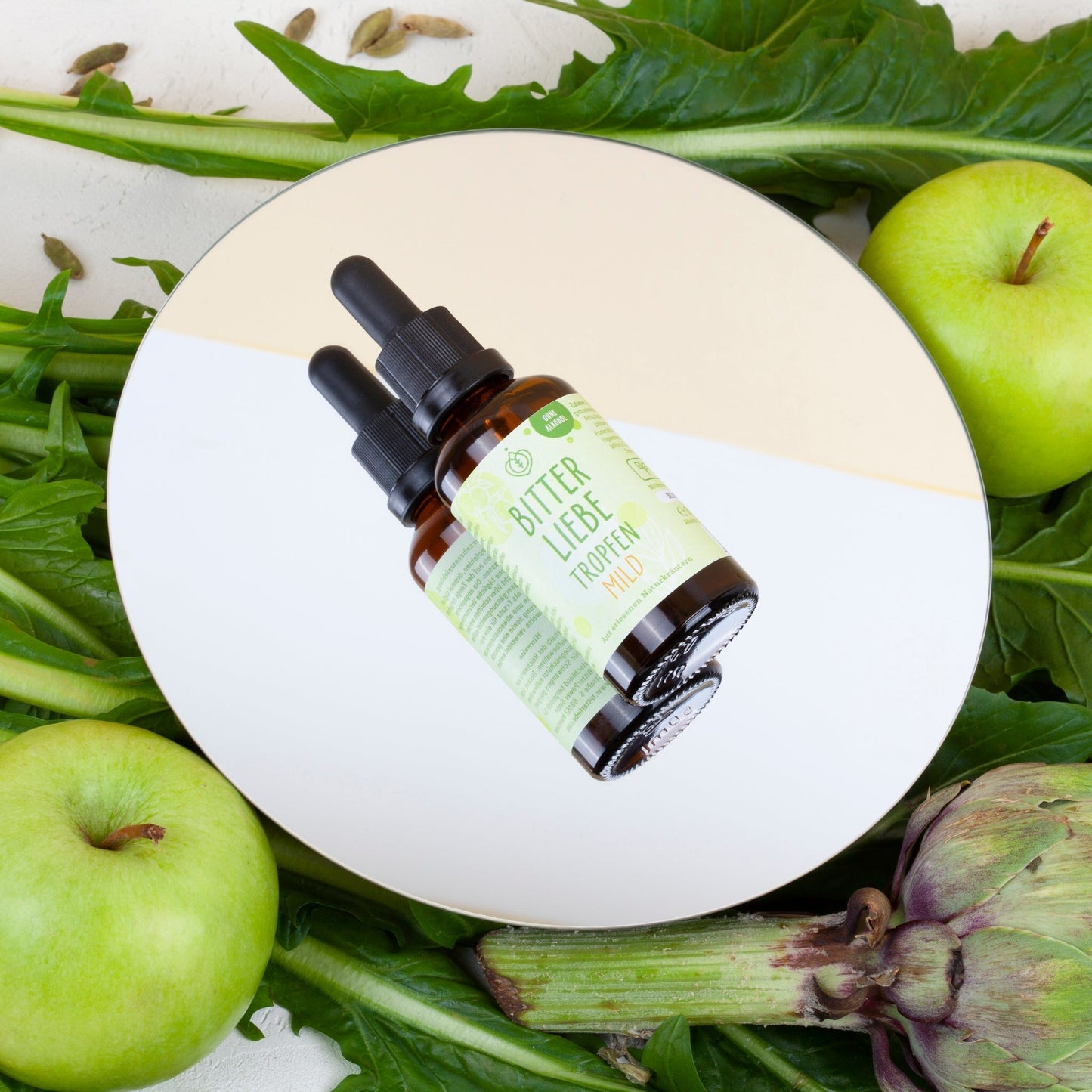 BitterLiebe Tropfen mild mit Bitterstoffen (50ml) - ohne Alkohol