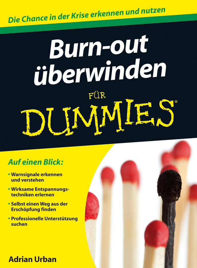 Burn-out überwinden für Dummies (Adrian Urban)