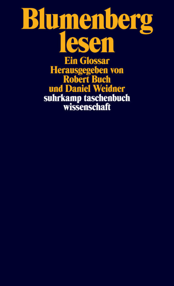 Blumenberg lesen (Robert Buch)