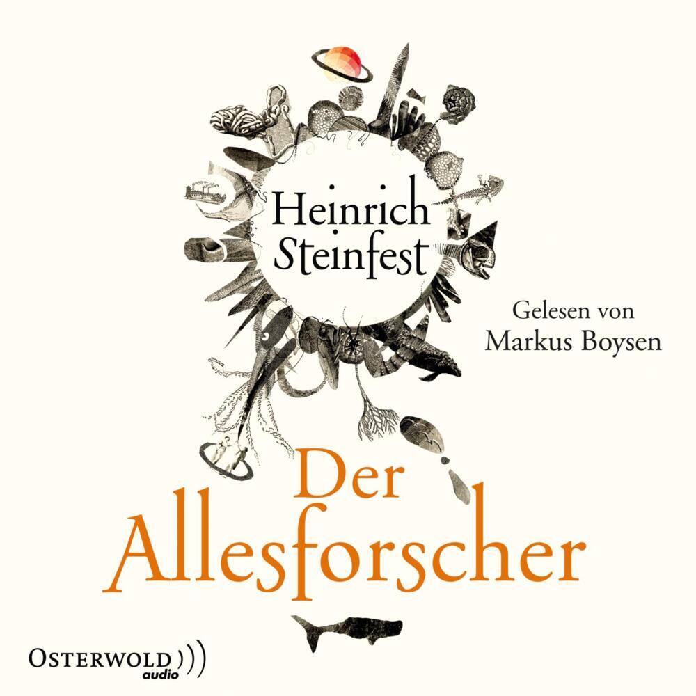 Der Allesforscher, 6 Audio-CD (Heinrich Steinfest)
