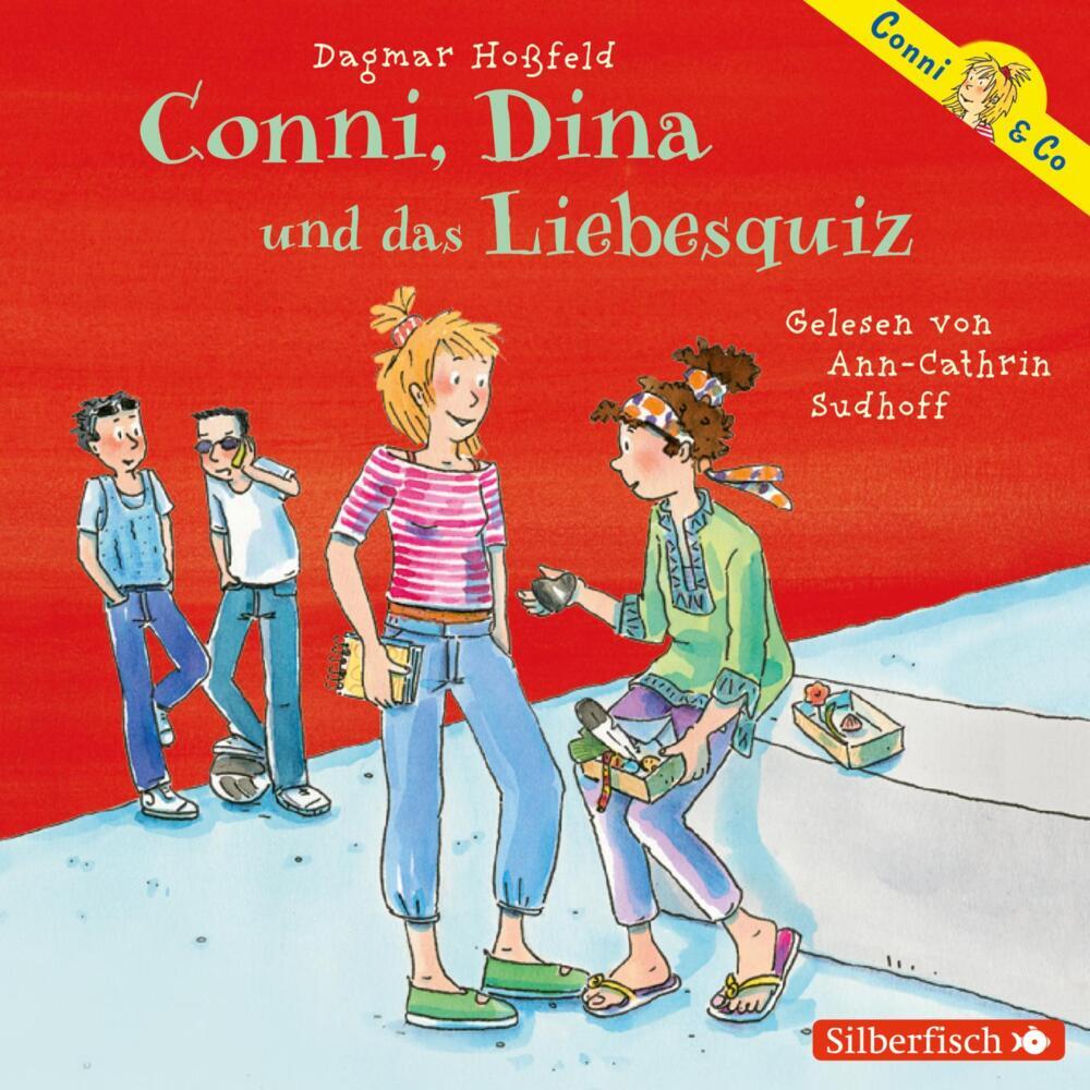 Conni, Dina und das Liebesquiz, 2 Audio-CD (Dagmar Hoßfeld)