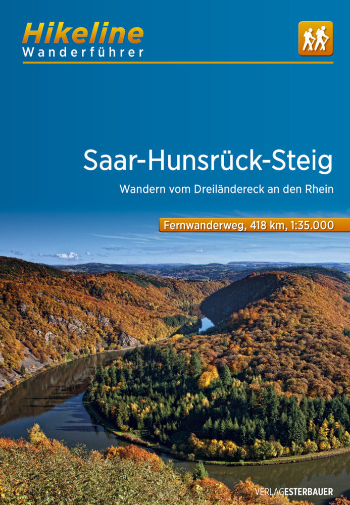 Hikeline Wanderführer Saar-Hunsrück-Steig (Esterbauer Verlag)