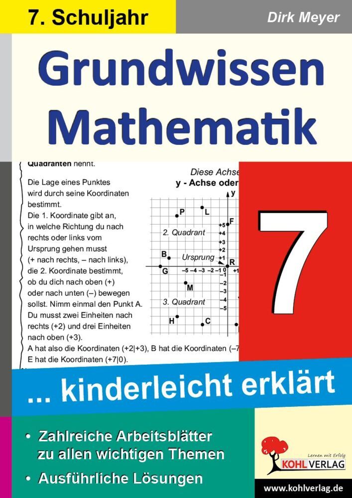 Grundwissen Mathematik 7. Schuljahr (Dirk Meyer)