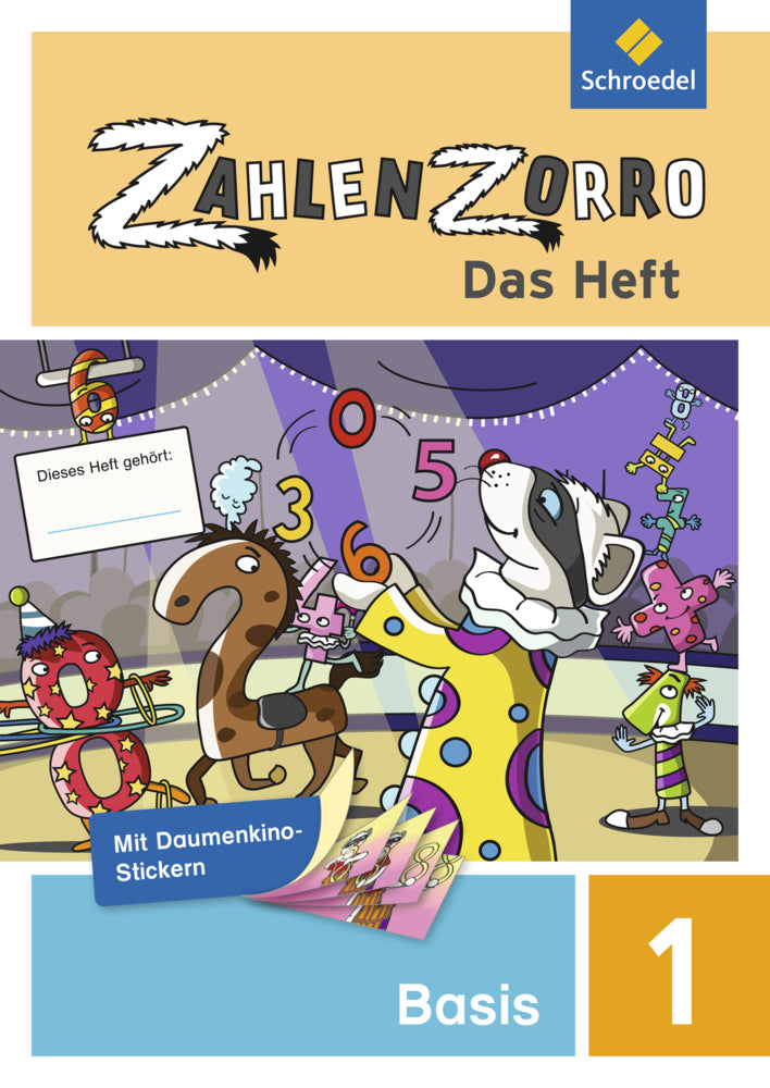 Zahlenzorro - Das Heft (Katrin Klöckner)
