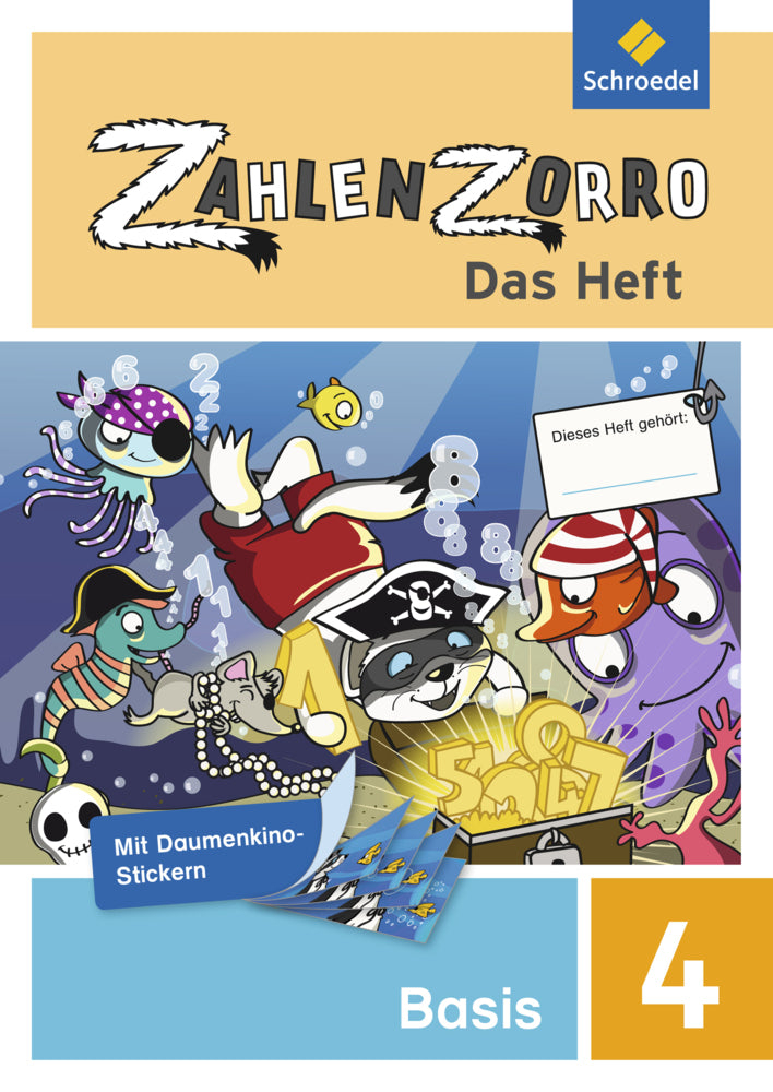 Zahlenzorro - Das Heft (Katrin Klöckner)