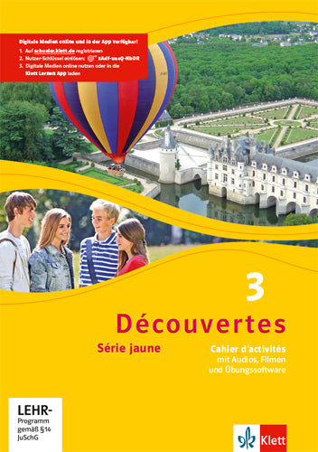 Découvertes 3. Série jaune, m. 1 Beilage.Bd.3