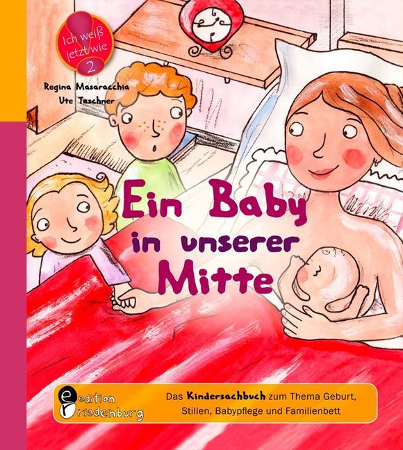 Ein Baby in unserer Mitte - Das Kindersachbuch zum Thema Geburt, Stillen, Babypflege und Familienbett (Ute Taschner)
